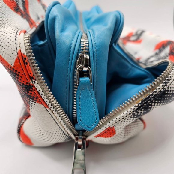 Prada Vitello Daino Eye Inside 2 Way Medium Bag - Picture 8 of 12